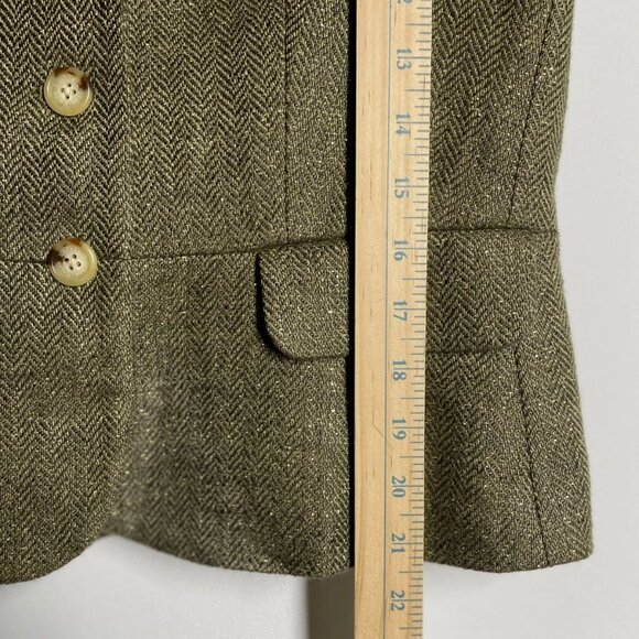 Lauren Ralph Lauren Khaki Blazer - Picture 6 of 7